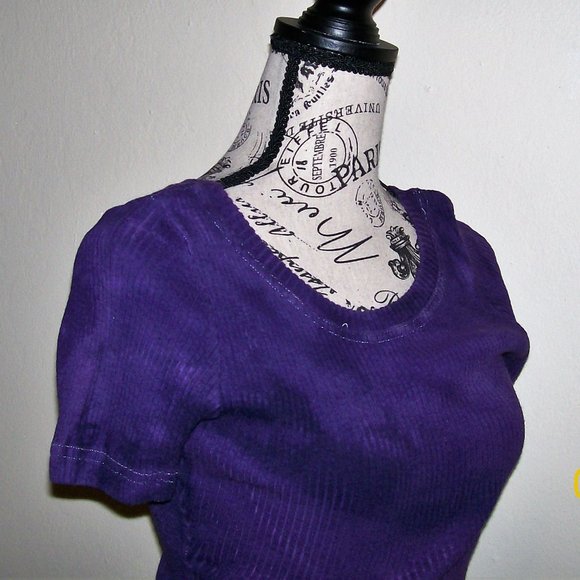 Like New Tie-Dye Ribbed Top - Picture 1 of 6